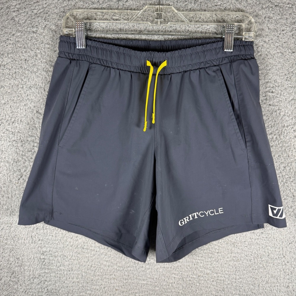 Wolaco Shorts Mens Gritcycle S Gray Linerless Gym Training‎ Running Performance